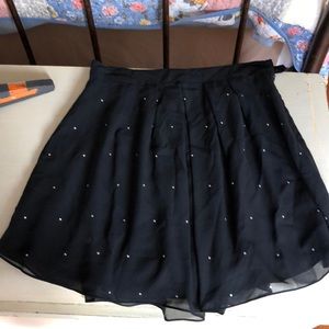 GCBGeneration black skirt sz 6